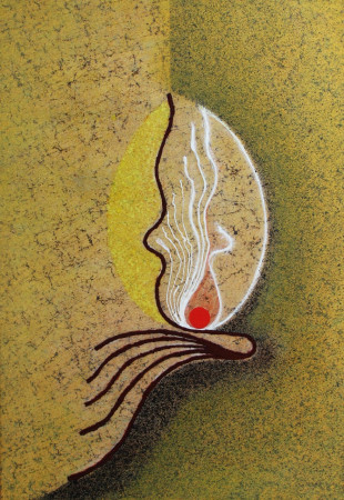 1017-004  Origine.  (polim. mis. cm. 60x90)